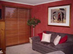 Timber and Fauxwood Venetian Blinds Melbourne